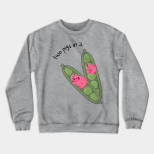 cute  pigs Crewneck Sweatshirt